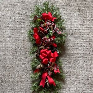 NEW Handmade Evergreen Swag Seasonal Wreath